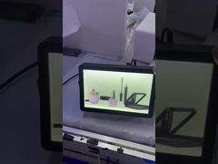 사용자 지정 모양 투명 LCD 디스플레이 냉각기 4000 1 콘트라스트 비율 HDMI VGA USB 인터페이스 120W