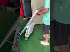 43 LCD 휴대용 광고 화면 디스플레이 사이니지 배터리 전원 이동용 키오스크 토템 휴대용 디그