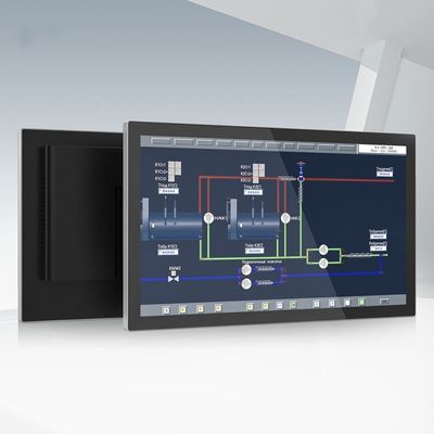 23.6 "IP66 방수 고등성 산업 터치 스크린 패널 PC 올인원 태블릿 산업용 컴퓨터